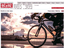 Tablet Screenshot of bicikliprodaja.com